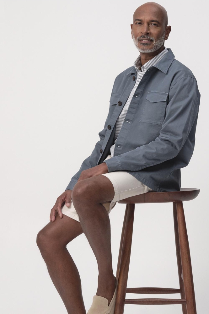 WILLIAMSON OVERSHIRT 095855 3702 Blue Fusion